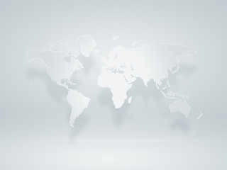 Poster - World map