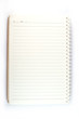 © Satawat Anukul - Notebook on white background