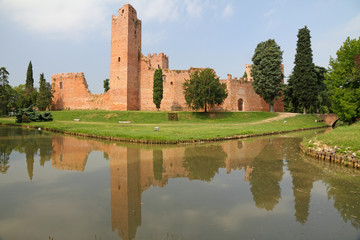 Wall Mural - Rocca dei Tempesta is one of the attractions located in small ve