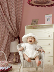 Wall Mural - little child baby