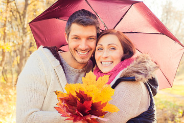 Wall Mural - herbst liebe