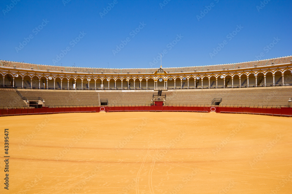 bullfight arena,  Sevilla, Spain