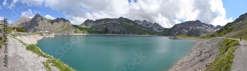 Nowoczesny obraz na płótnie Bergsee Panorama