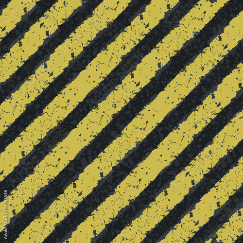 Naklejka samoprzylepna Hazard_yellow_lines. 