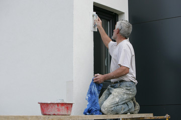 Wall Mural - Chantier A crépi