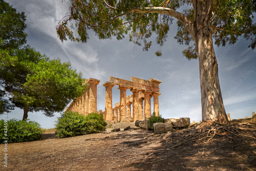 Temple ruins, Selinunte, Sicily, Italy