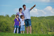 © .shock - happy young family have fun outdoors