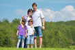 © .shock - happy young family have fun outdoors