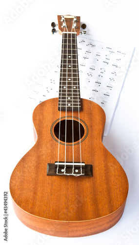 Board z aluminiowym obramowaniem Ukulele