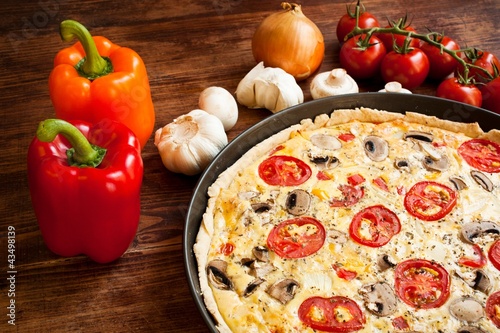 Naklejka samoprzylepna Quiche