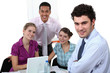 © auremar - Young sales people having a meeting