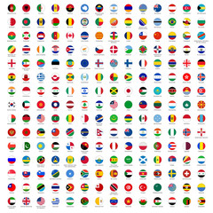 Circle Flags of the World