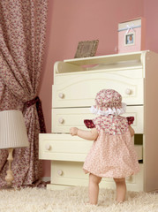 Wall Mural - baby girl