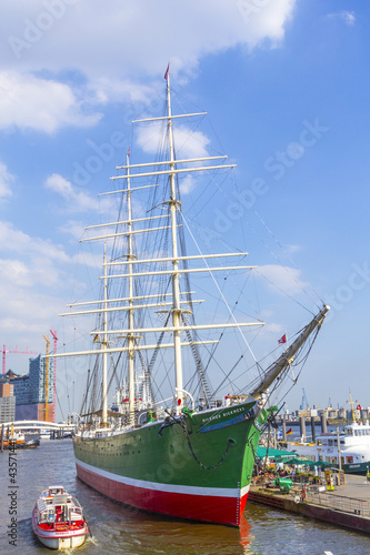 Board z aluminiowym obramowaniem Rickmer rickmers w hamburgu