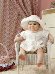Wall Mural - baby girl