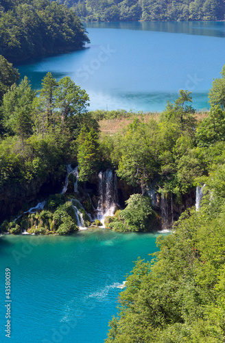 Plakat na papierze fotorealistycznym Park Narodowy Jezior Plitwickich (chorwacja)