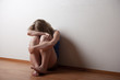 © listercz - depressed young lonely woman girl, sitting on the floor alone