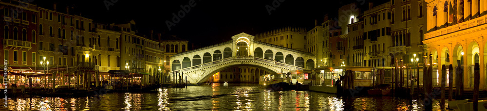 Venedig (Rialtobrücke) - obrazy, fototapety, plakaty 