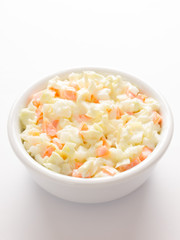 Wall Mural - coleslaw salad