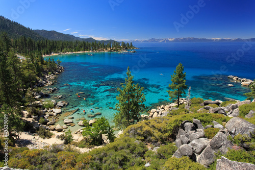 Plakat na papierze fotorealistycznym Lake Tahoe
