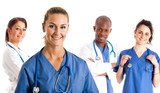Fototapeta  - Medical team