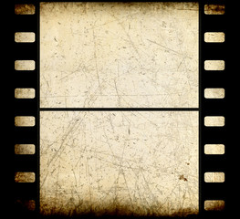 Wall Mural - Grunge film background