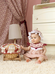 Wall Mural - baby girl