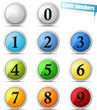 © vector_master - Number buttons