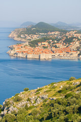 Wall Mural - The Old Town of Dubrovnik, sunrise, early morning,  Croatia