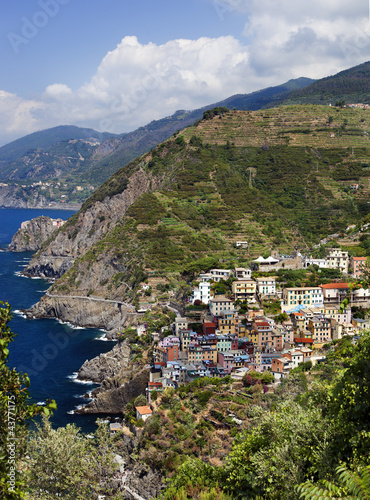 Obraz na płótnie canvas Miasta Cinque Terre (Liguria, Włochy)