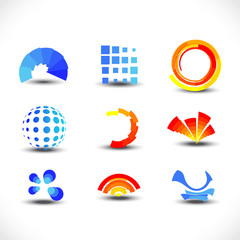 Wall Mural - vector elements set