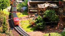 Model Train Garden