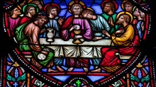 Last Supper - Stained Glass Window