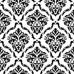 Wall Mural - Medieval floral seamless