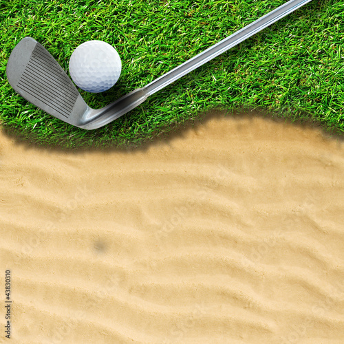 Board z aluminiowym obramowaniem Piłka golfowa