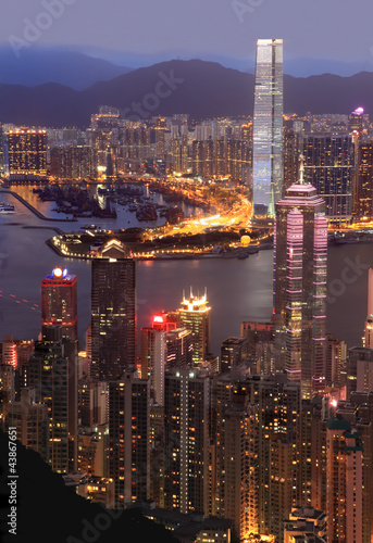 Tapeta ścienna Hongkong