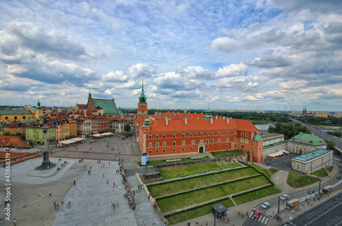 Board z aluminiowym obramowaniem Zamek królewski, warszawa