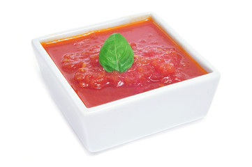 Sticker - tomato sauce