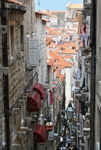 Plakat na papierze fotorealistycznym Stare miasto Dubrownik