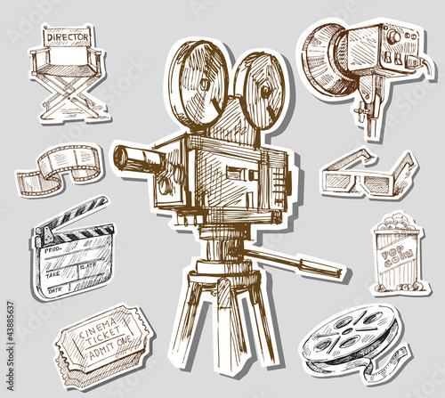 Board z aluminiowym obramowaniem Wyciągnąć film z kamery