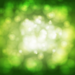 Sticker - green light effect background