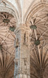 Cathedrals ceiling and column