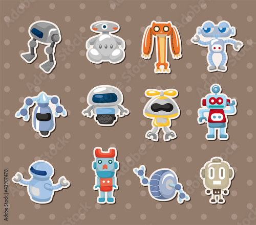 Tapeta ścienna Naklejki robota