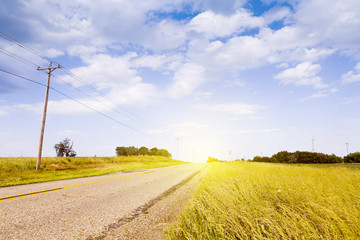 Wall Mural - Countryside Road