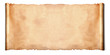 © Andrey Burmakin - Horizontal ancient scroll isolated over a white background
