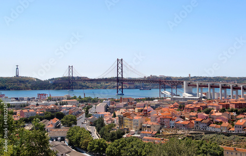 Lisbon, Portugal, 25th of April Bridge Canvas Print