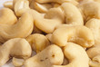 Close Up of cashew nuts