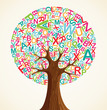 © Cienpies Design - School education concept tree