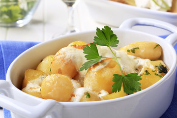 Poster - Potatoes and cream