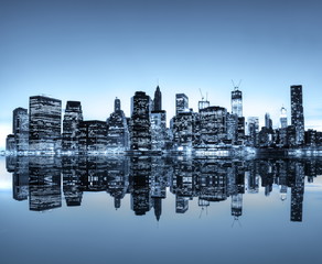 Fototapete - New York Skyline.
